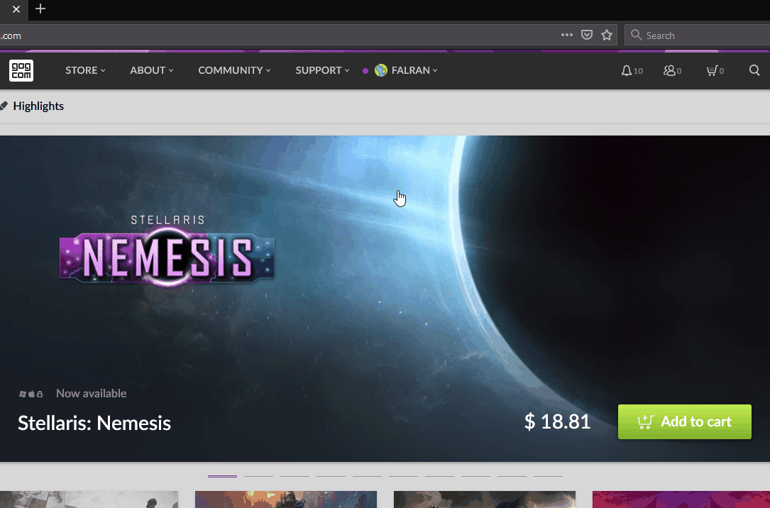 where does gog install games